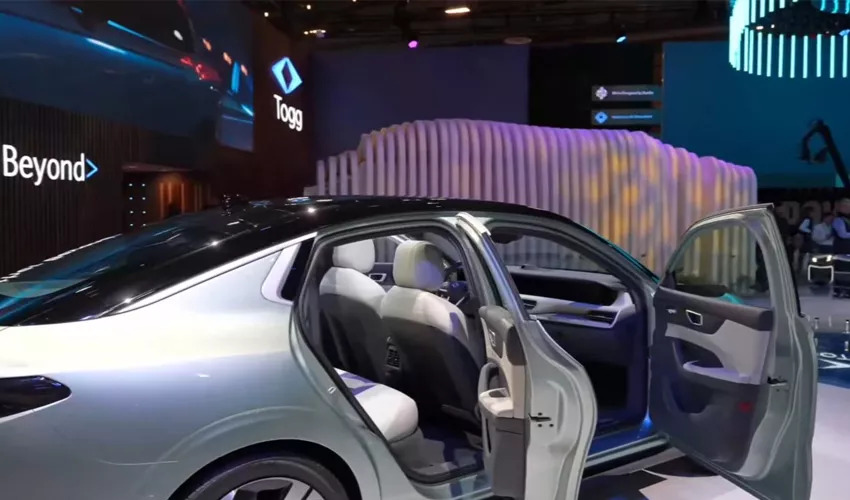 Togg takes center stage at CES 2024, unveiling T10F Sedan