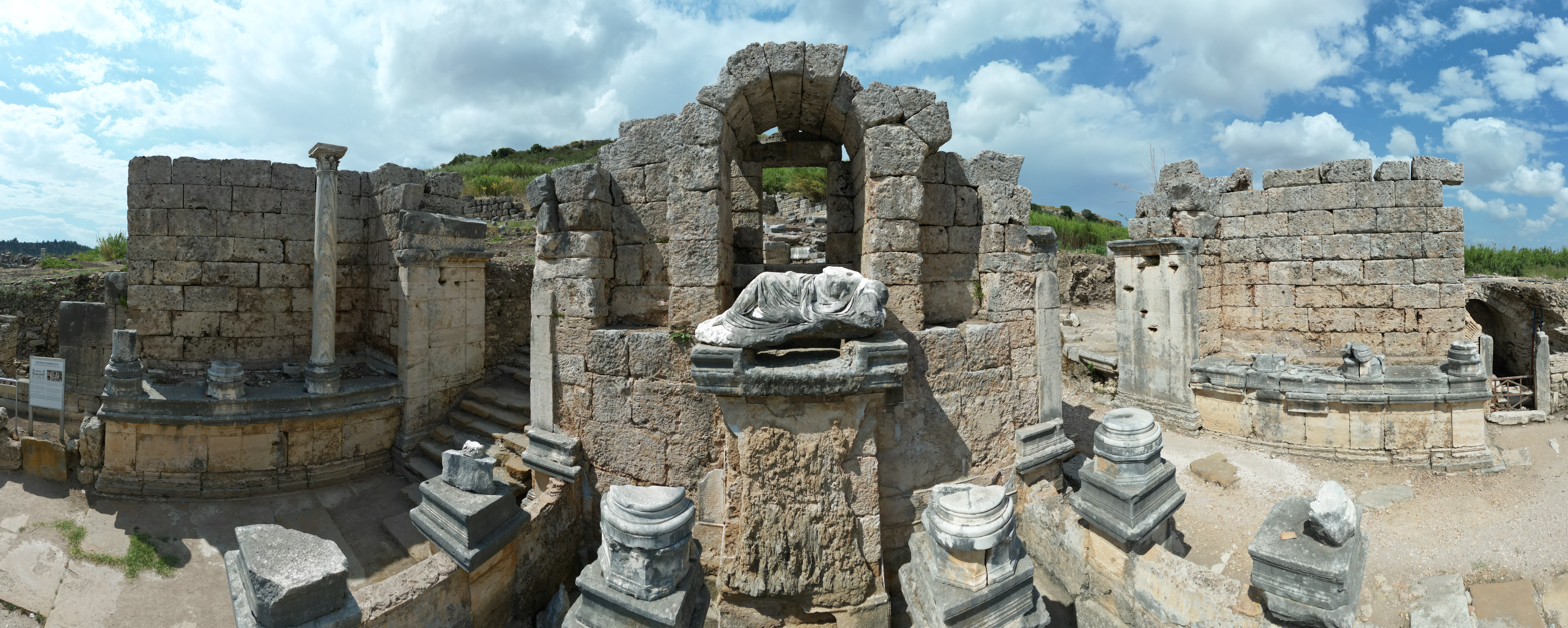 After 1,800 years, water flows once more in ancient Anatolian fountain