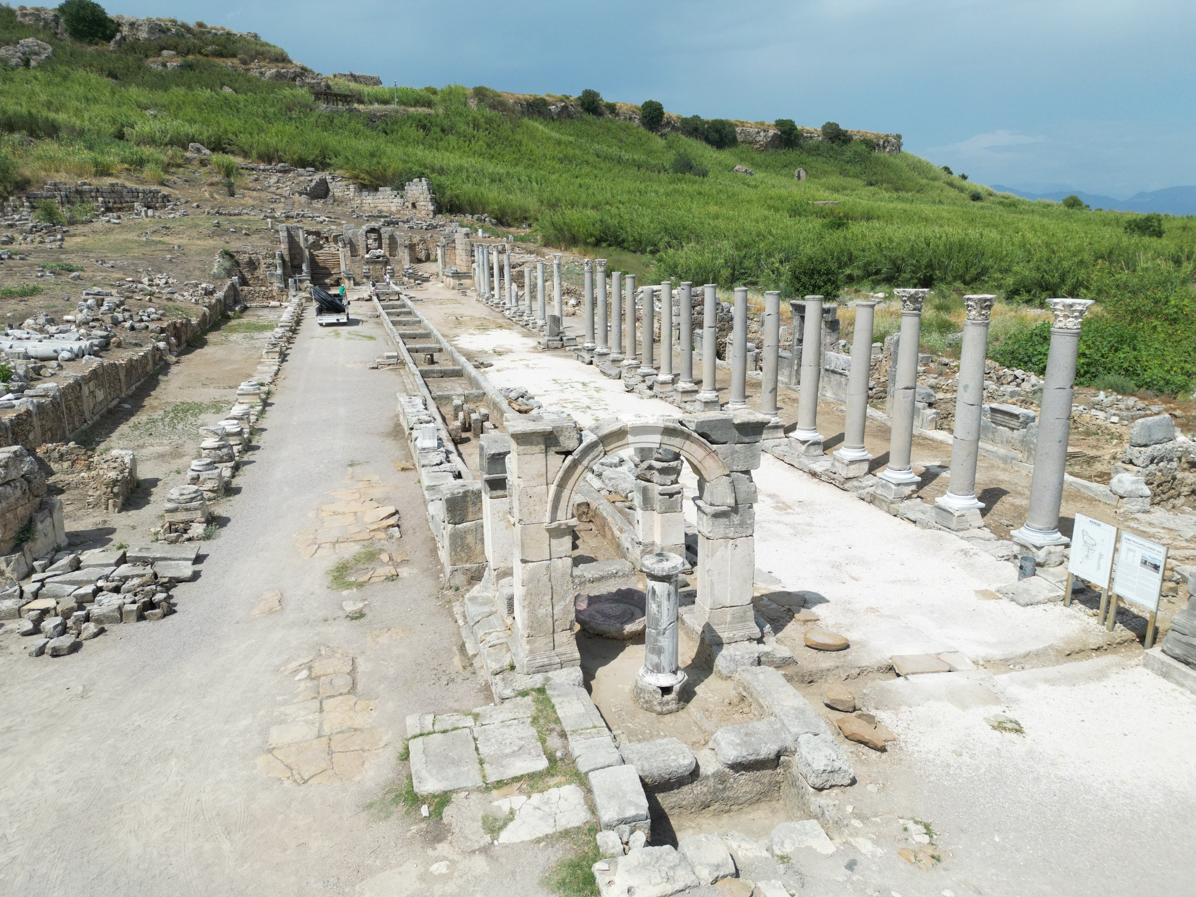 After 1,800 years, water flows once more in ancient Anatolian fountain