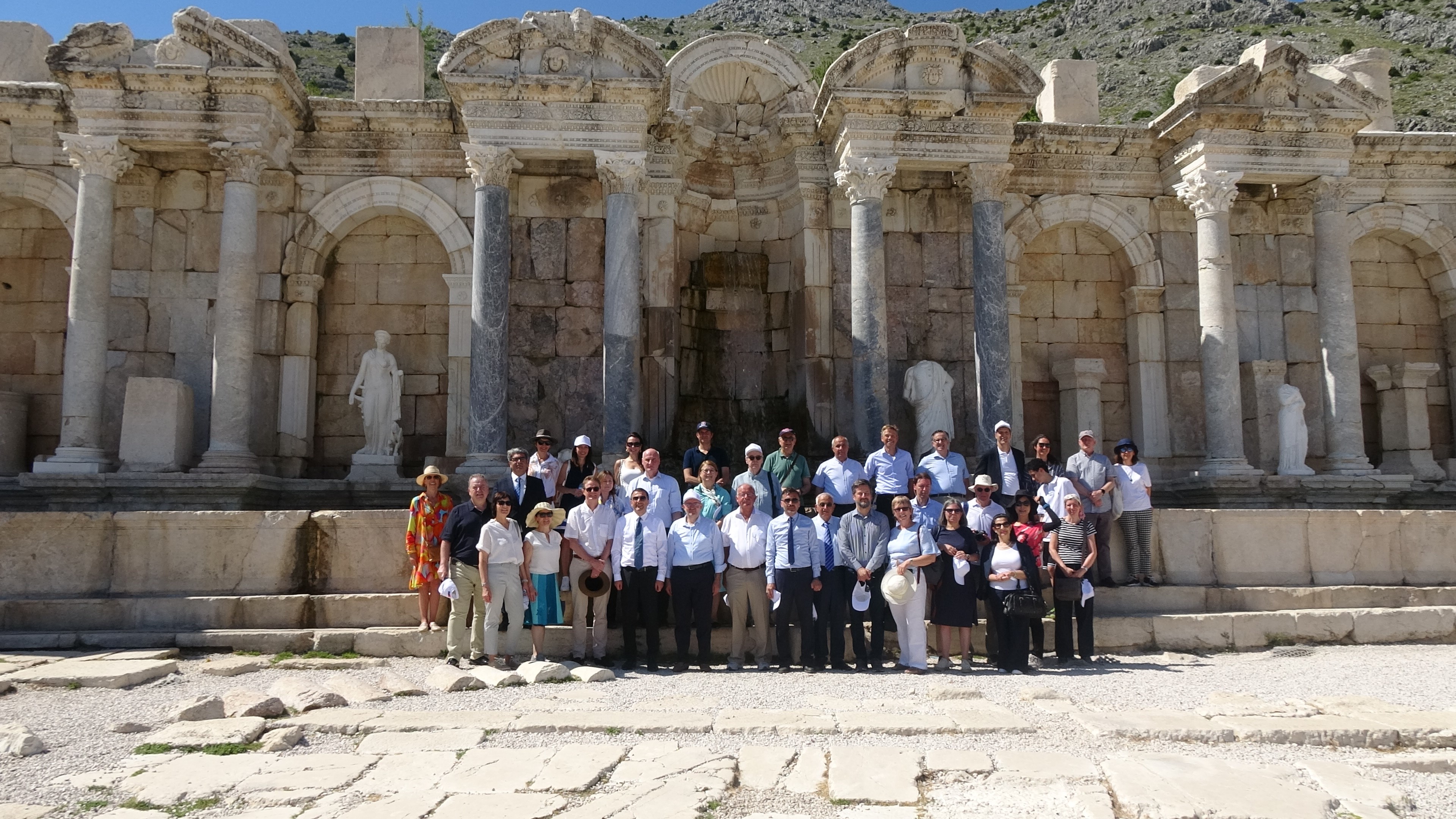 EU ambassadors meet in Sagalassos to explore cultural heritage