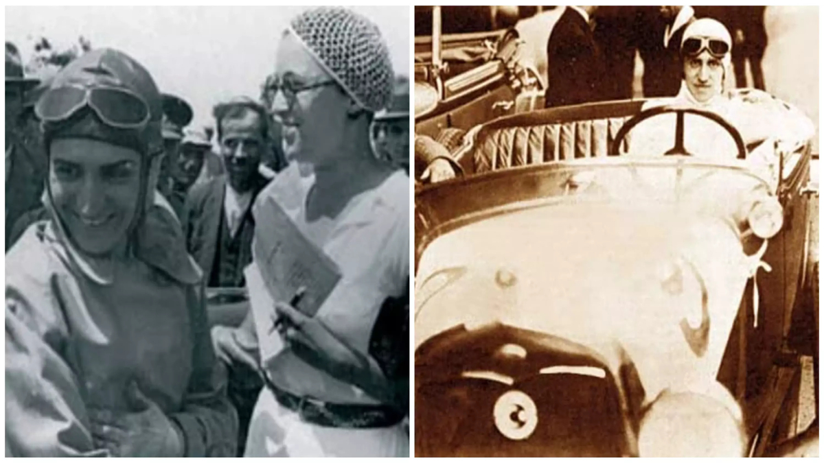 Who was Türkiye's first female racing driver?